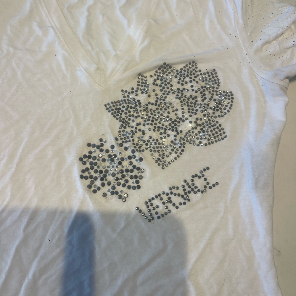 Versace Crystal Logo Tee – Made in Italy - Picture 2 of 4